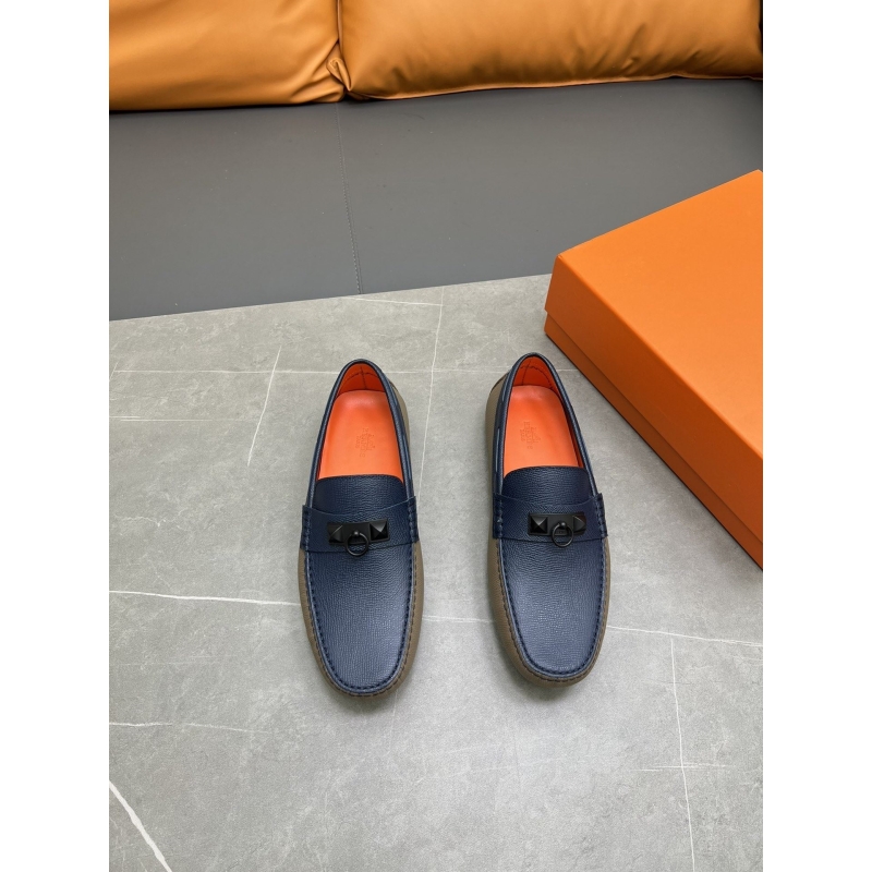 H**mes leather shoes